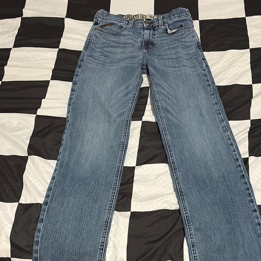 Ariat Blue Jeans Straight-Leg Denim